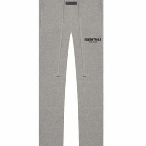 Essentials Fear of God Relaxed Sweatpants Dark Oatmeal Uncuffed Small